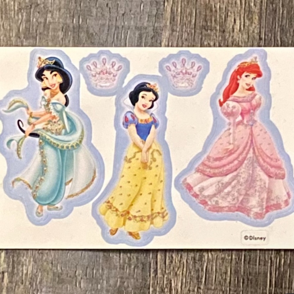 💞 New Disney Princess Scrapbook Stickers